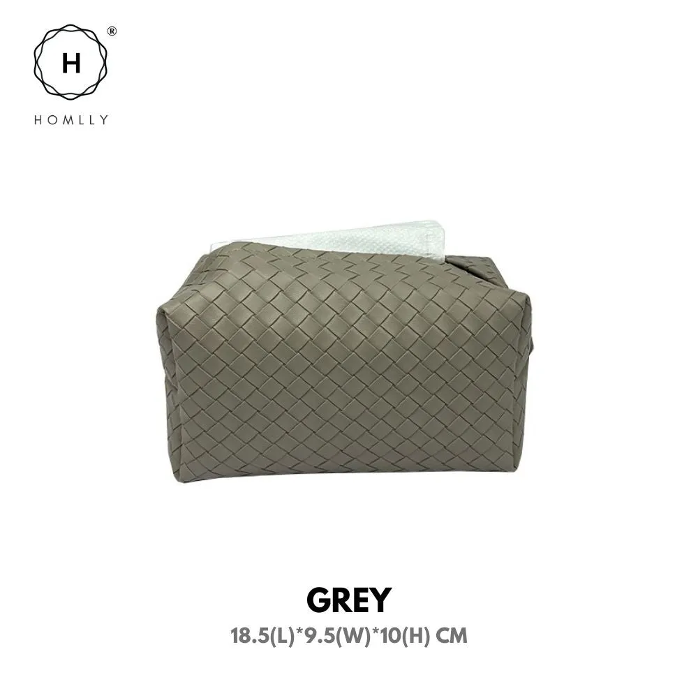 Homlly Leather Tissue Box Cover