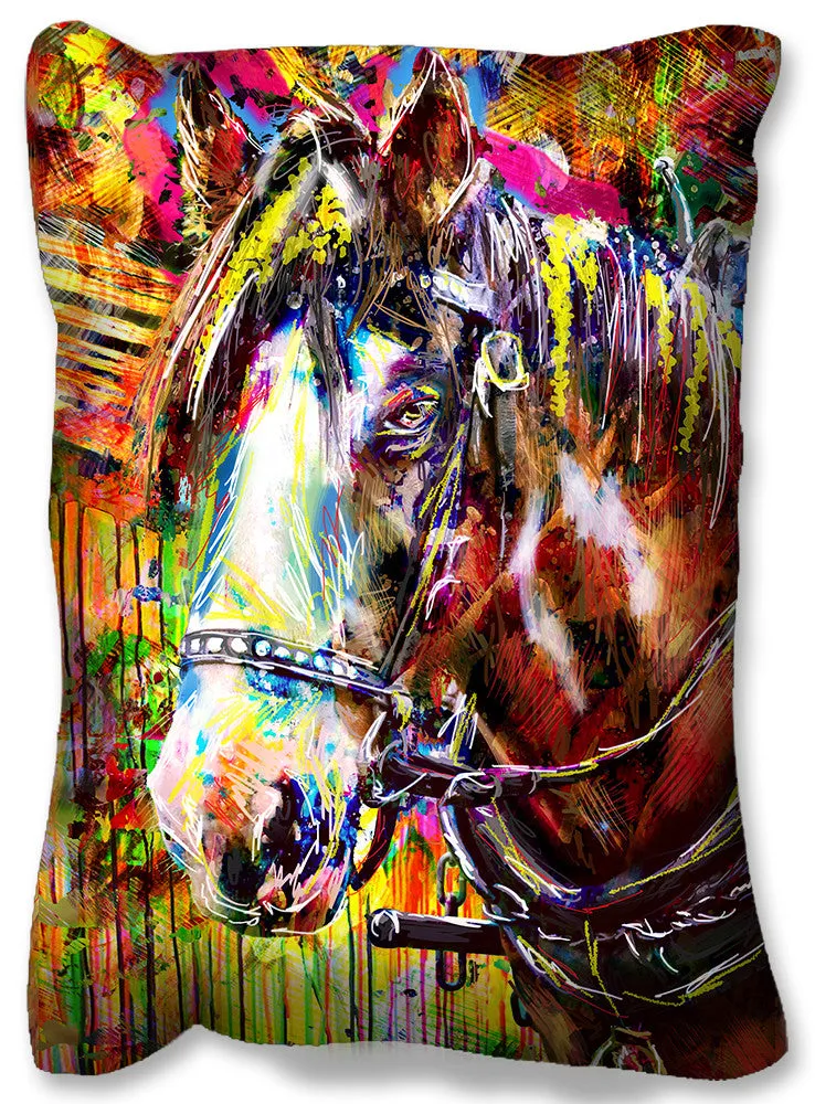 Horse Art Print, Equestrian Painting
