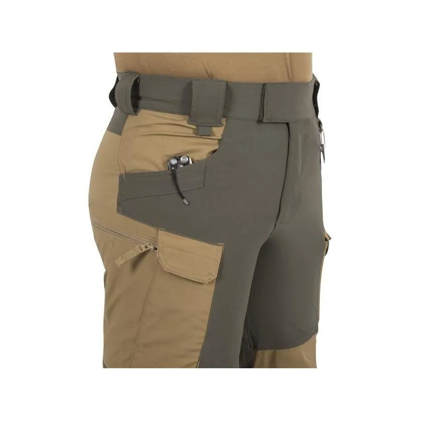 HYBRID OUTBACK PANTS - Taiga Green / Black A