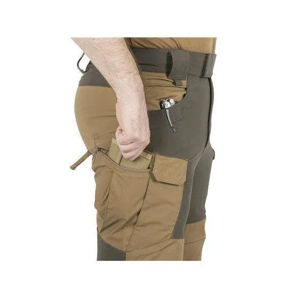 HYBRID OUTBACK PANTS - Taiga Green / Black A