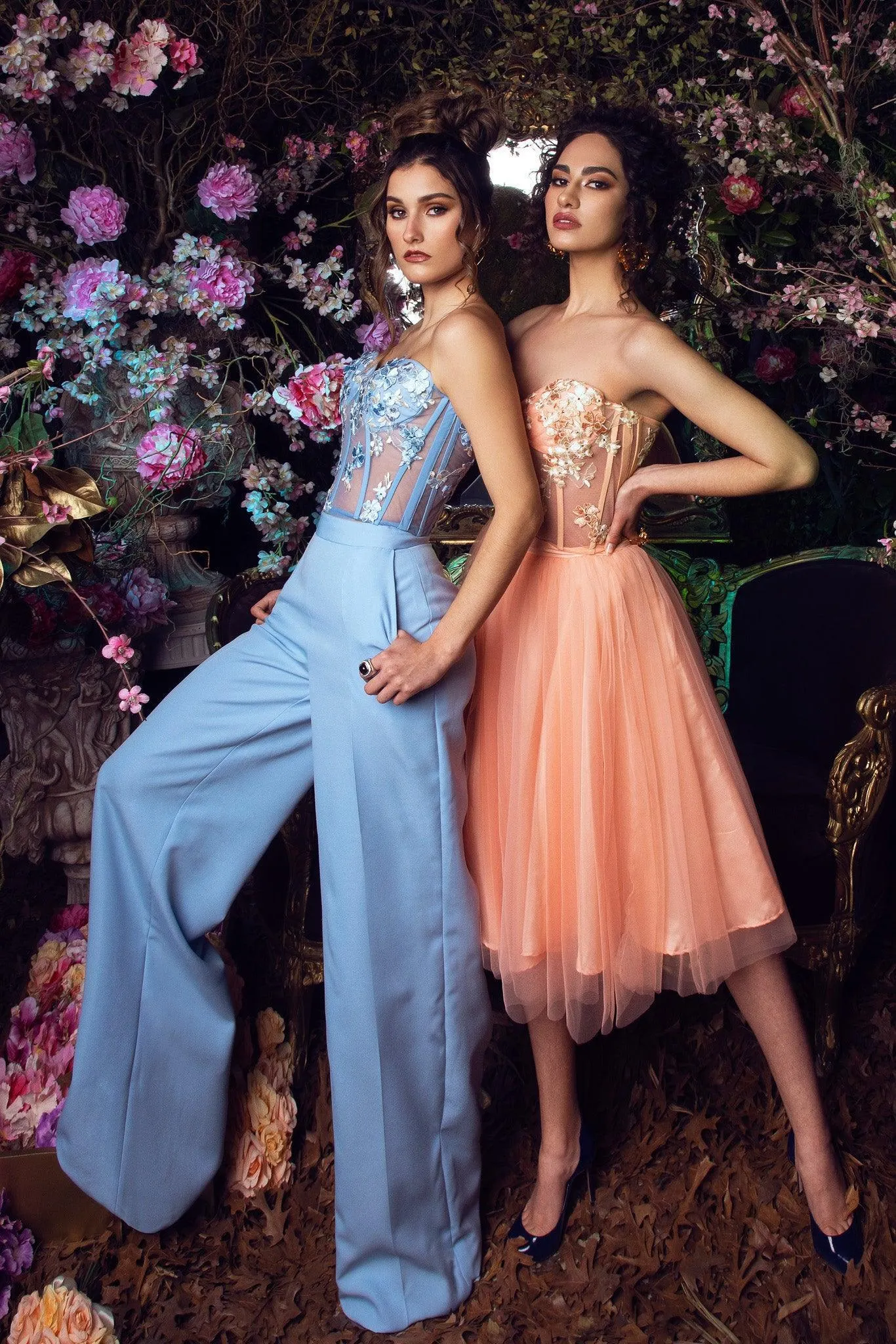 Hydrangea bustier