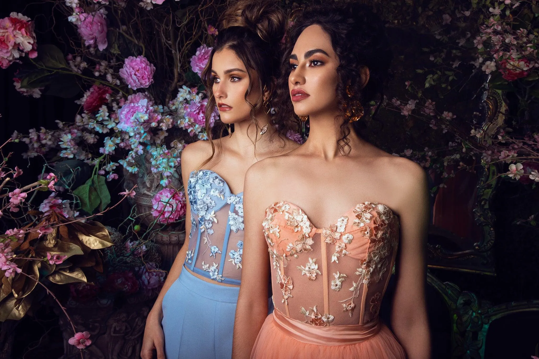 Hydrangea bustier
