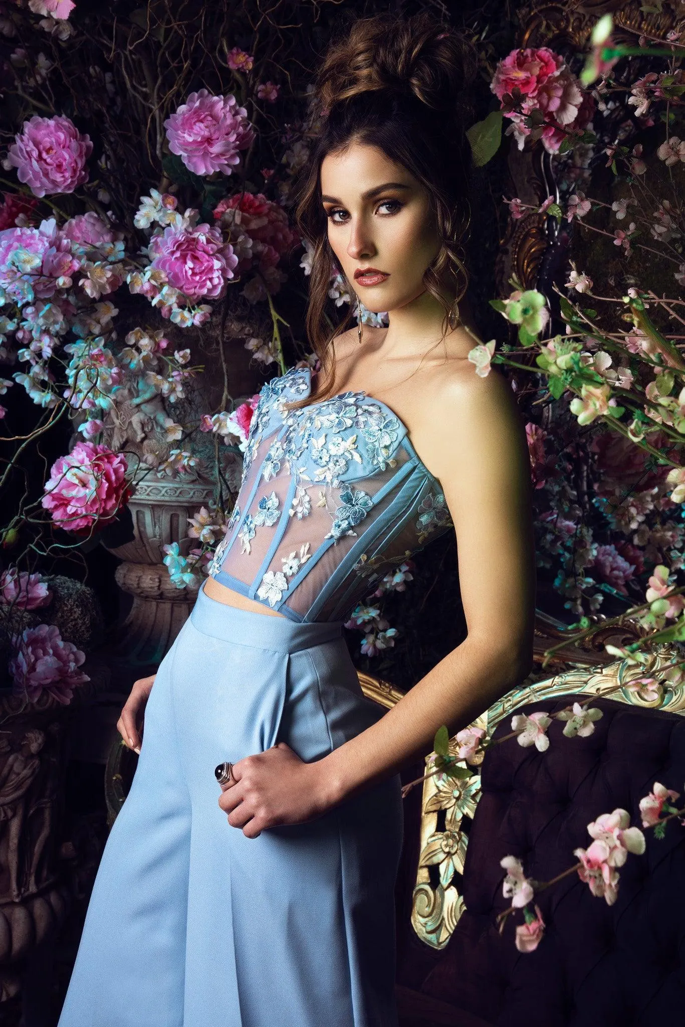 Hydrangea bustier