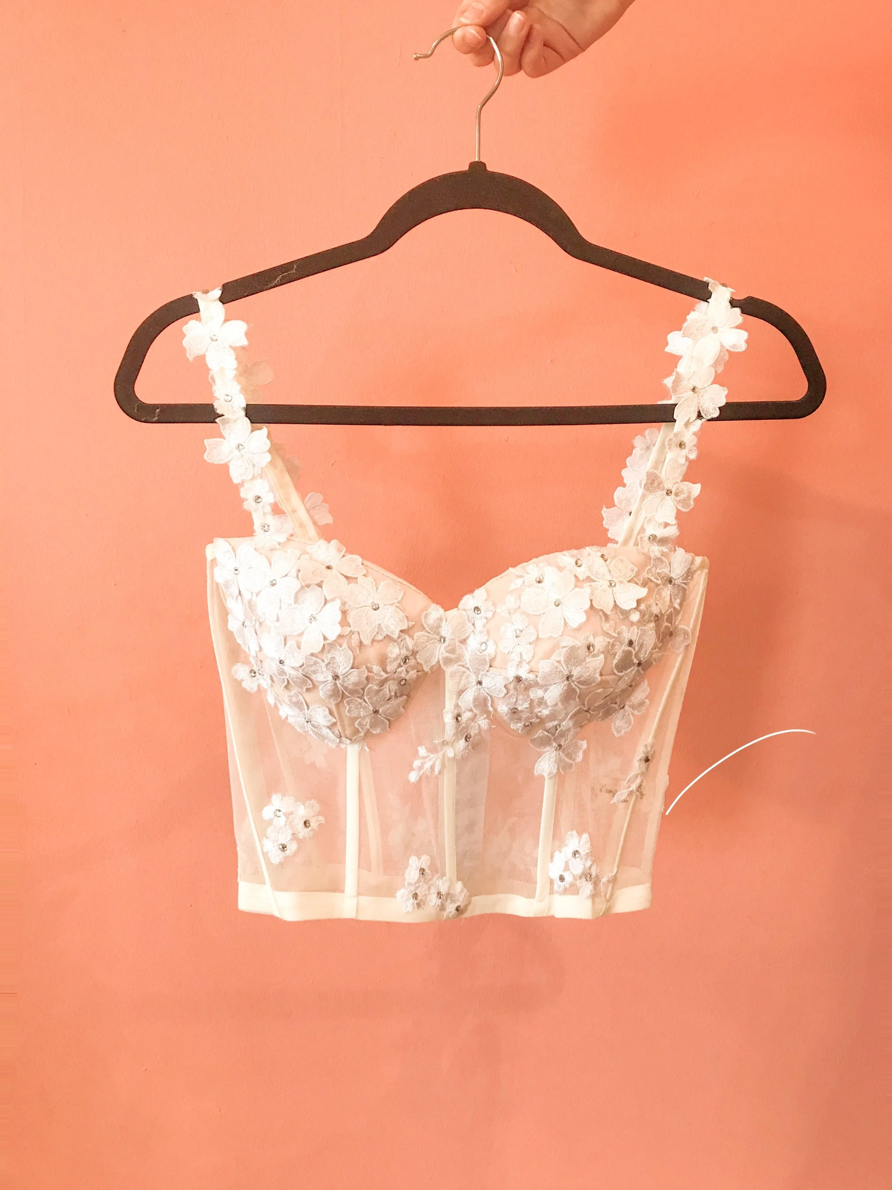 Hydrangea bustier