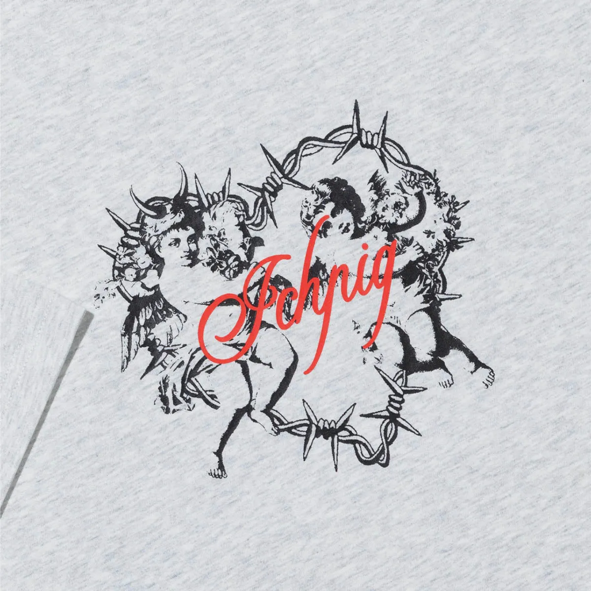 Ichpig - Cherub Heart Tee White Marle