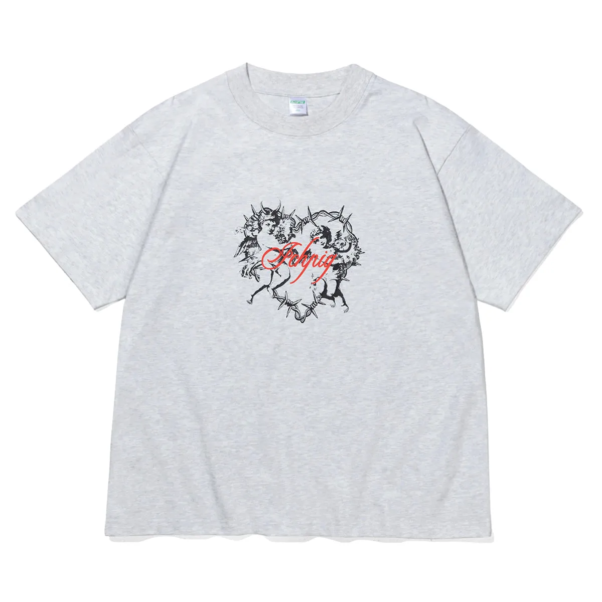 Ichpig - Cherub Heart Tee White Marle