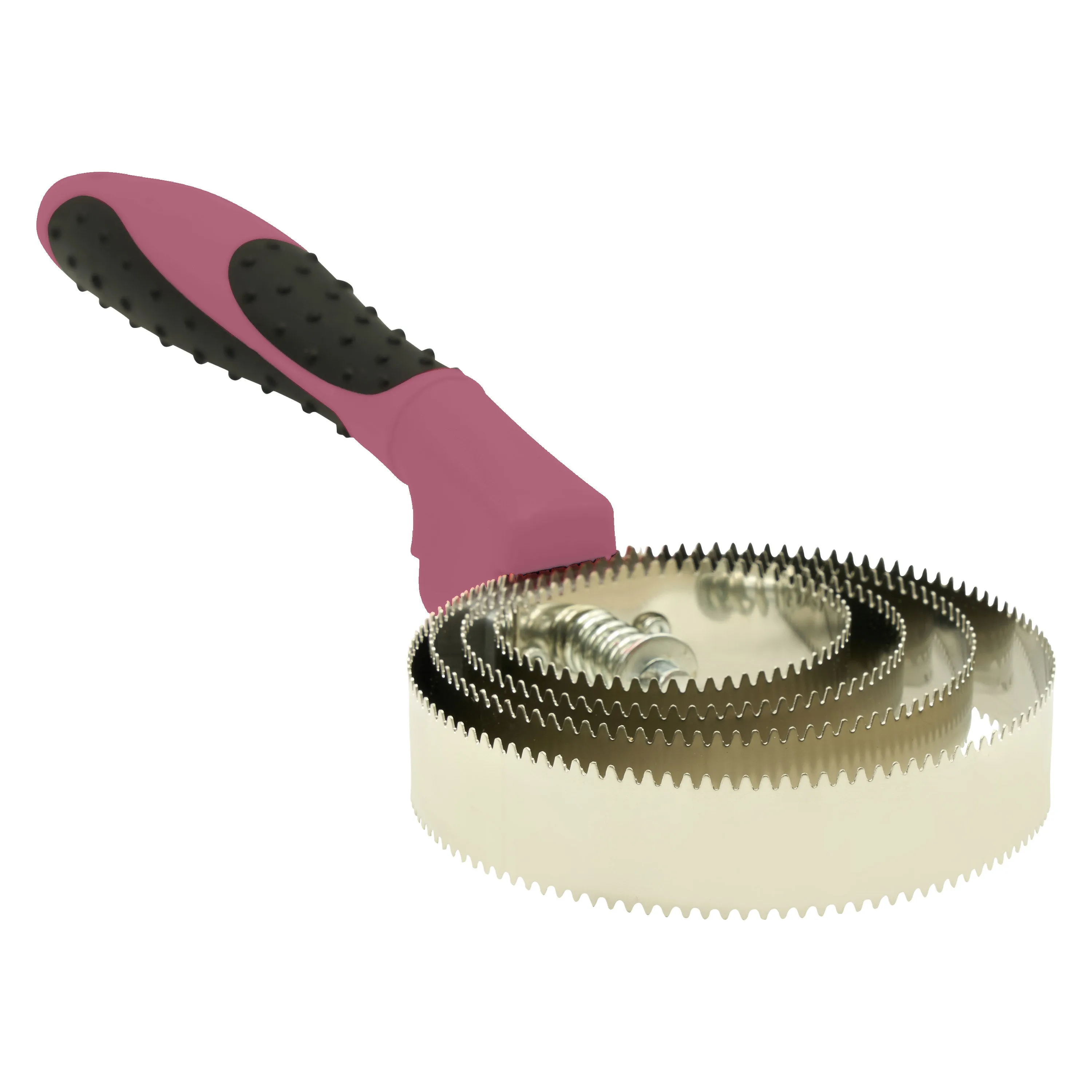 Imperial Riding Spring Comb Grippy, ergonomisk fällskrapa