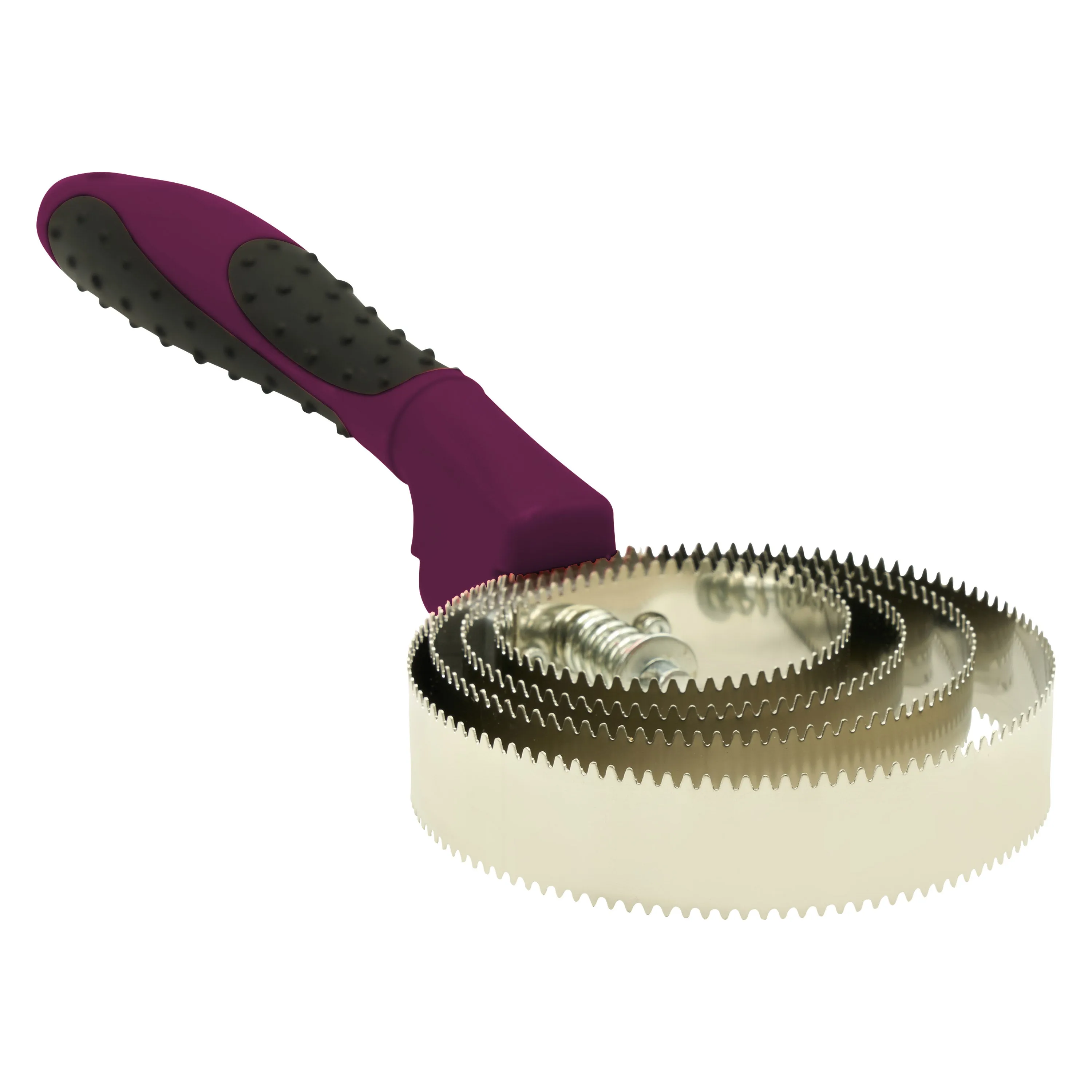 Imperial Riding Spring Comb Grippy, ergonomisk fällskrapa
