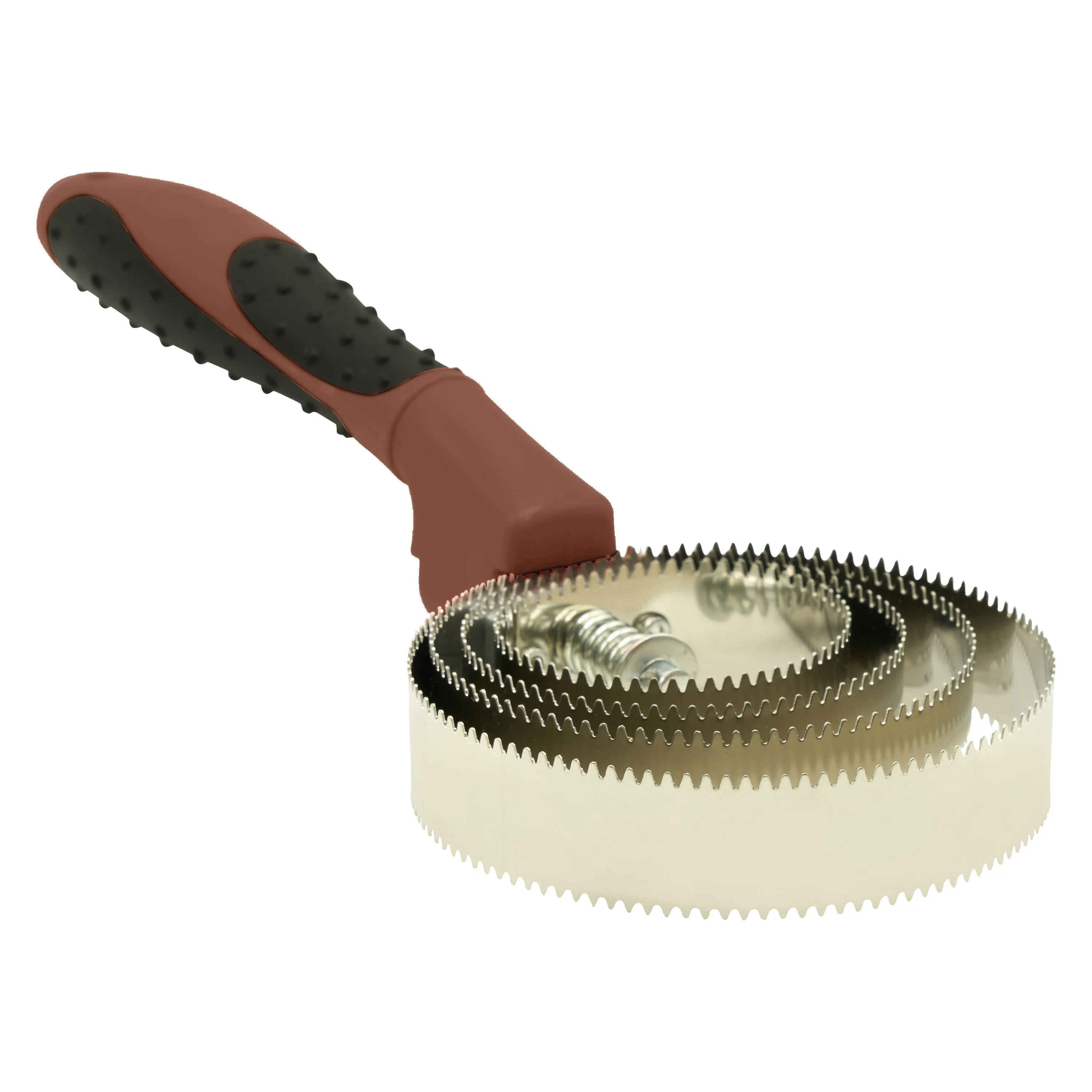 Imperial Riding Spring Comb Grippy, ergonomisk fällskrapa