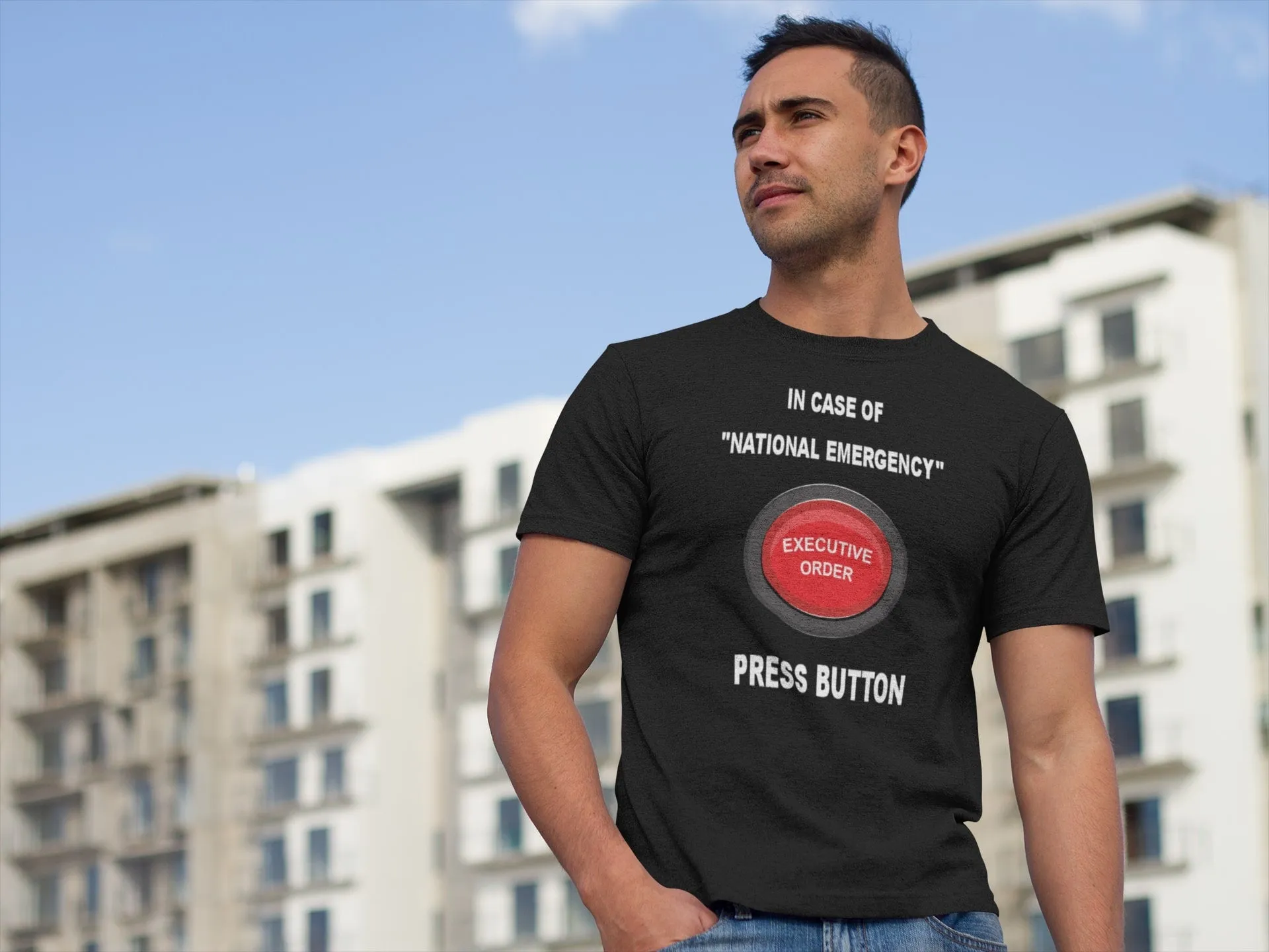 In Case of National Emergency Economy T Shirt