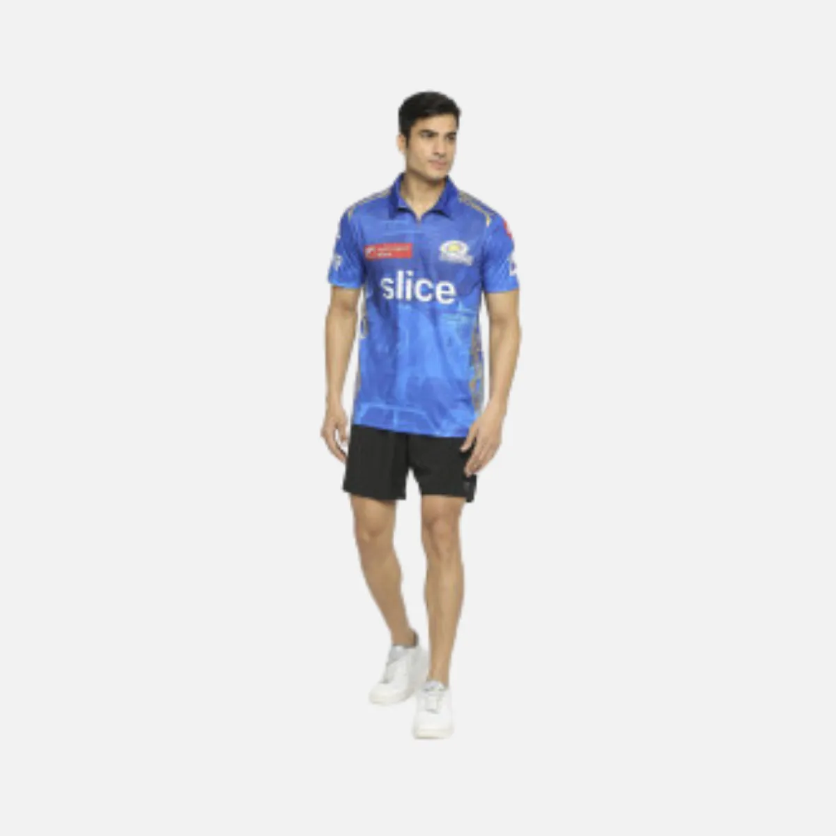 IPL Mumbai Indians Match Jersey 2023-Plain -Blue