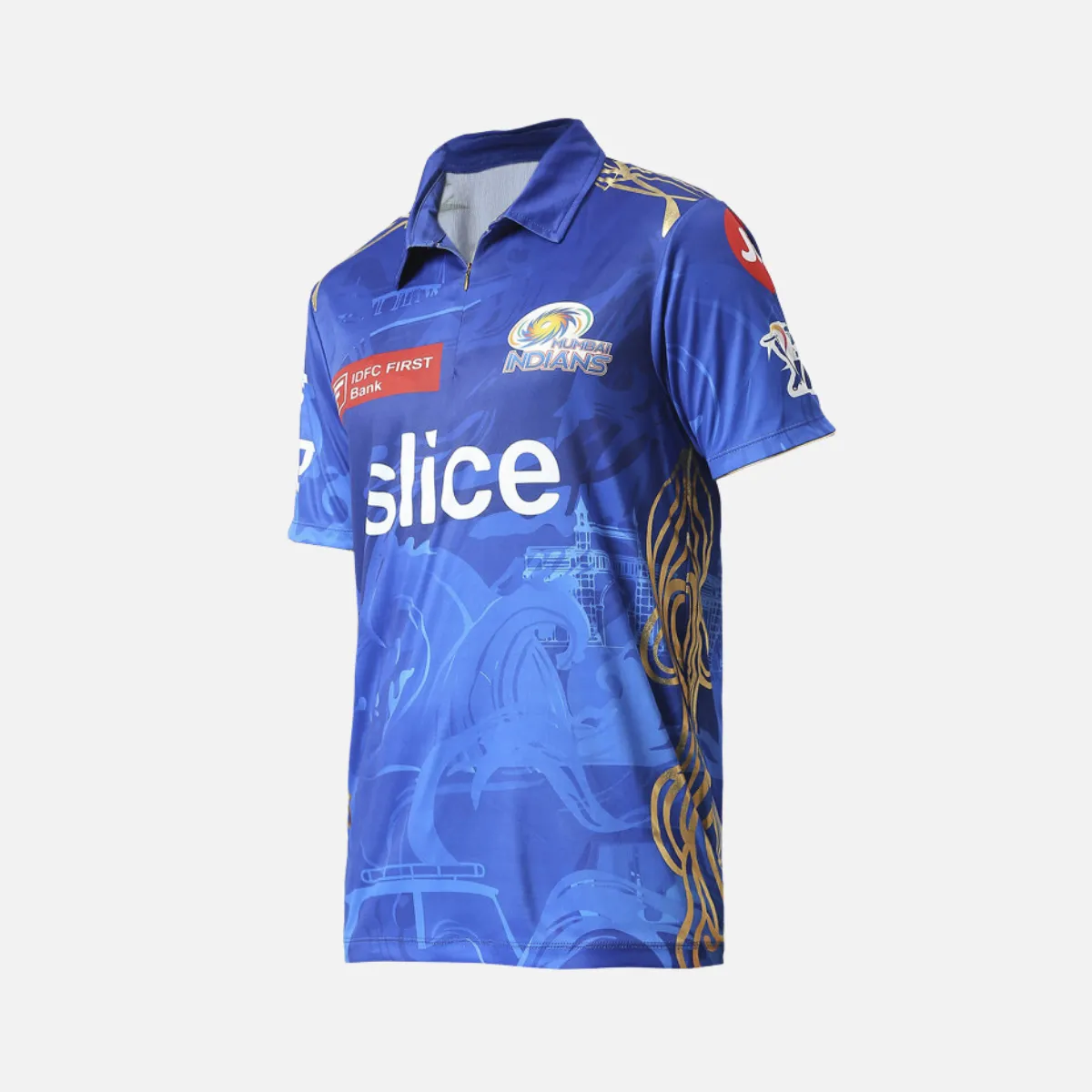 IPL Mumbai Indians Match Jersey 2023-Plain -Blue