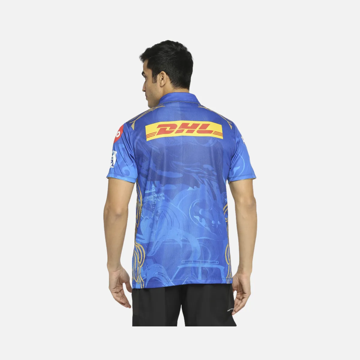 IPL Mumbai Indians Match Jersey 2023-Plain -Blue