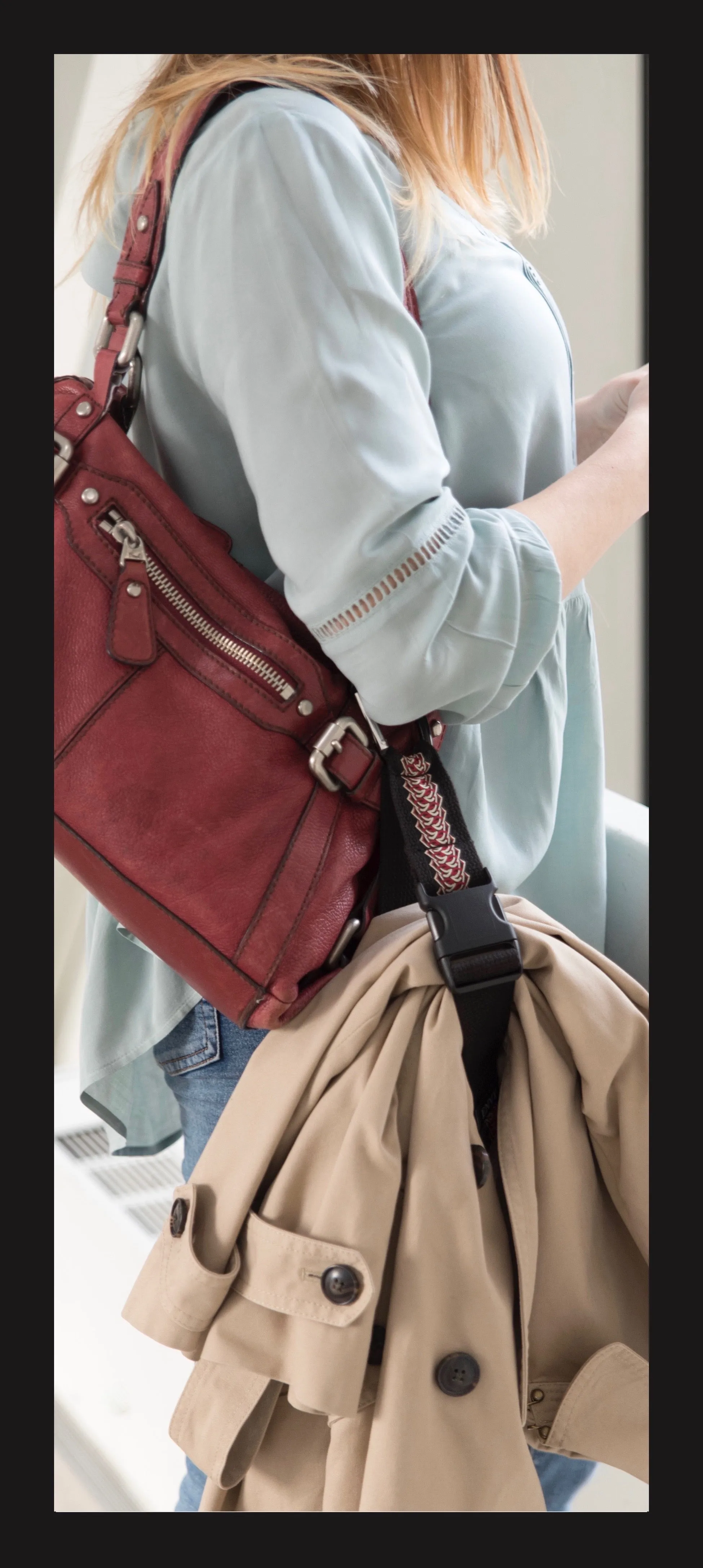Jacket Strap - Leaves