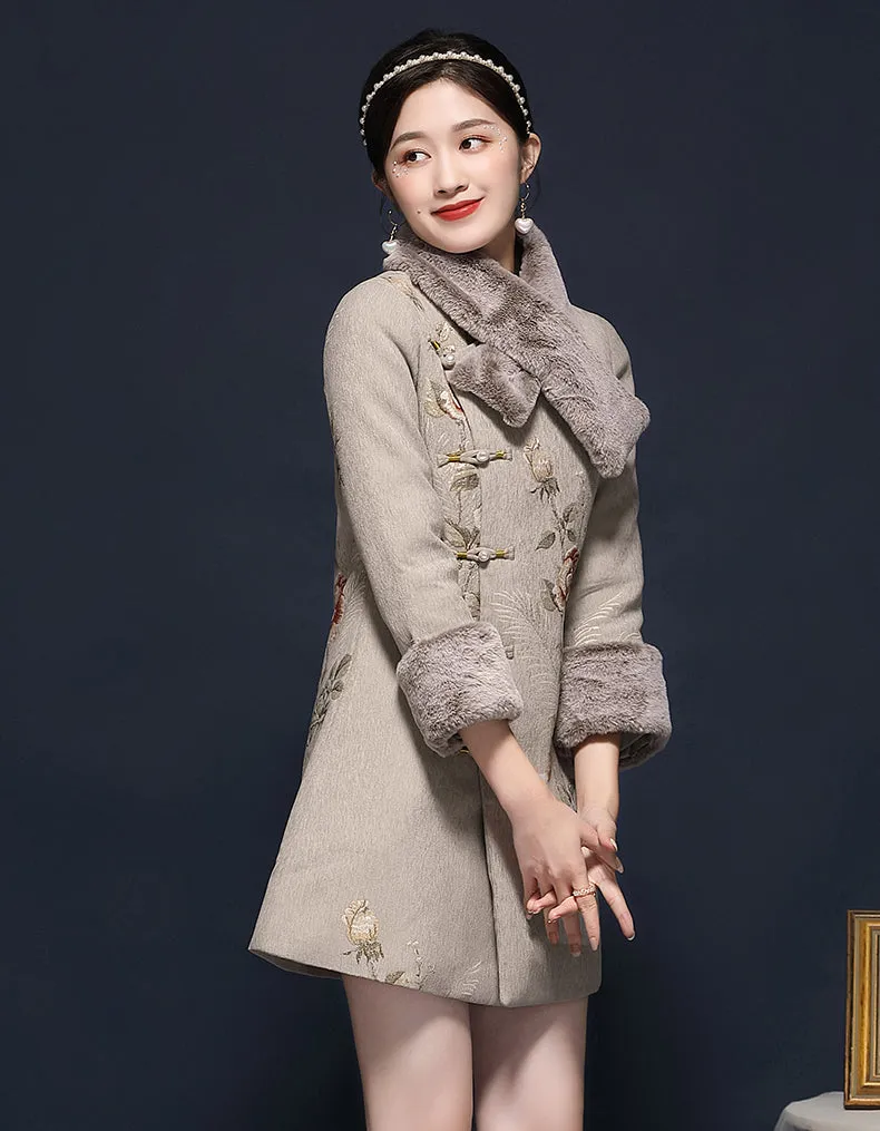Jacquard Weave Qipao Cheongsam