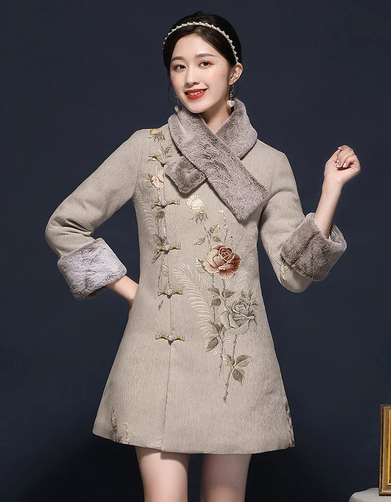 Jacquard Weave Qipao Cheongsam