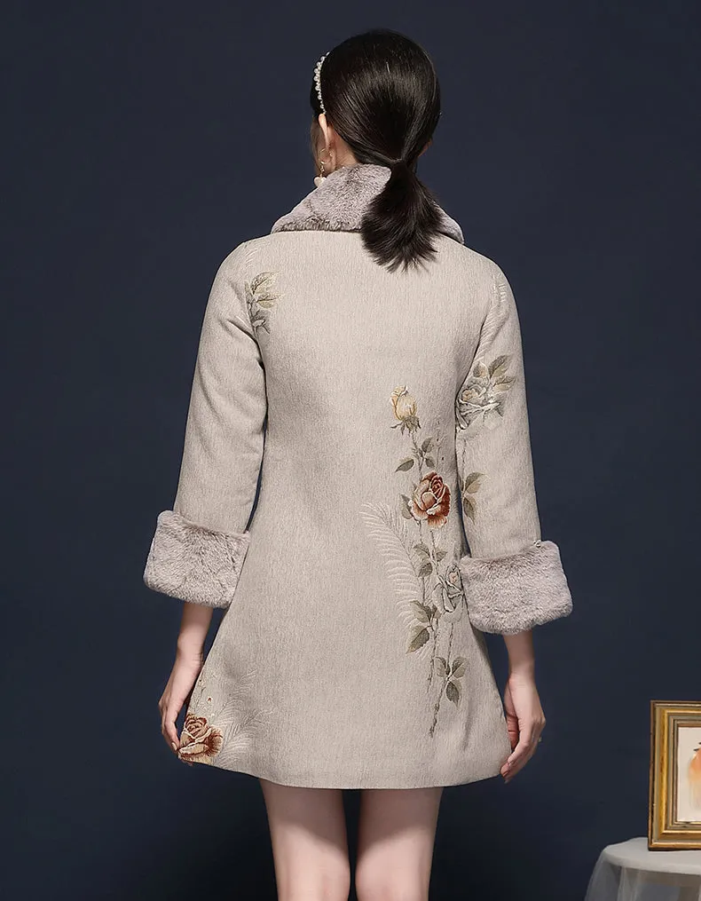 Jacquard Weave Qipao Cheongsam