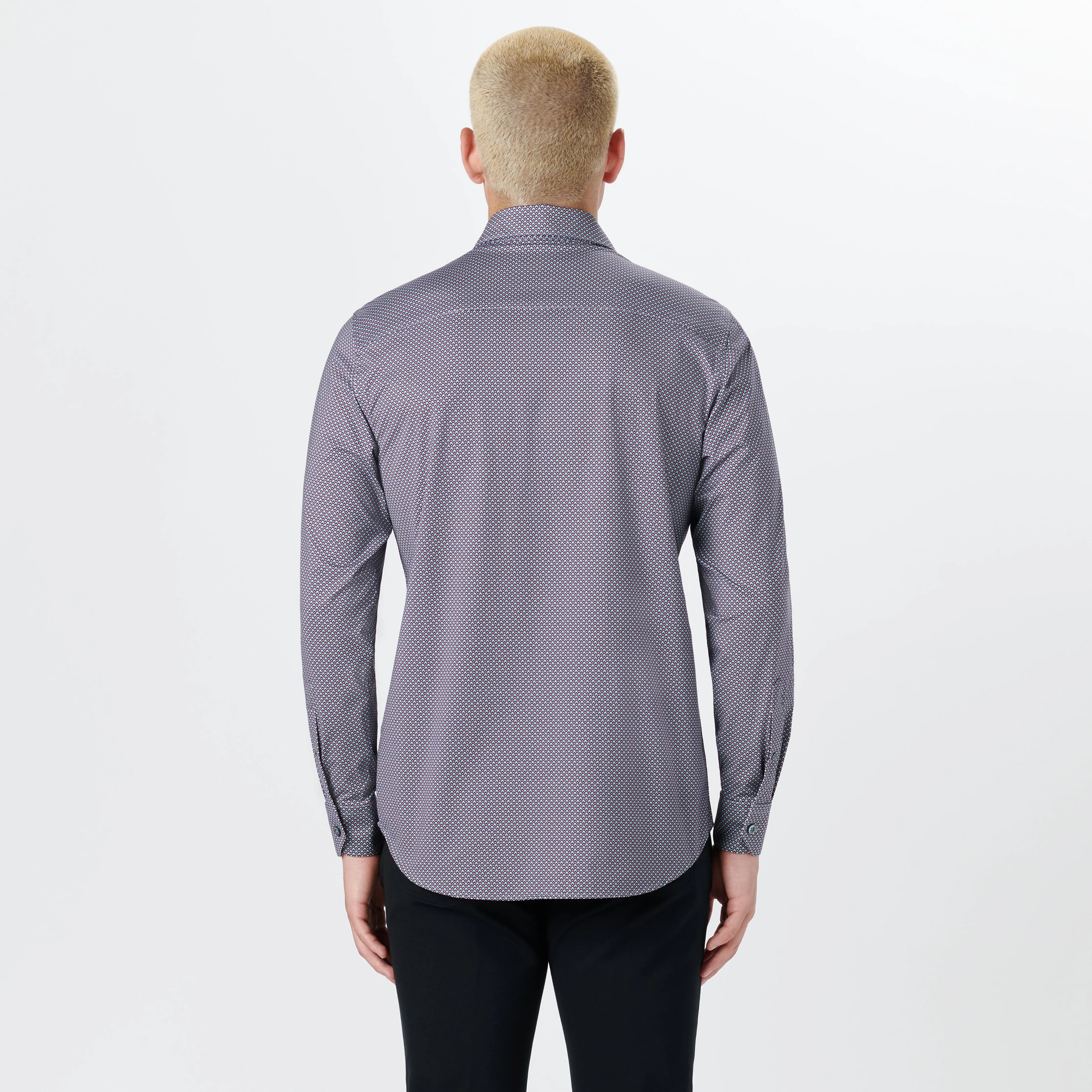 JAMES Geometric Print OoohCotton Shirt