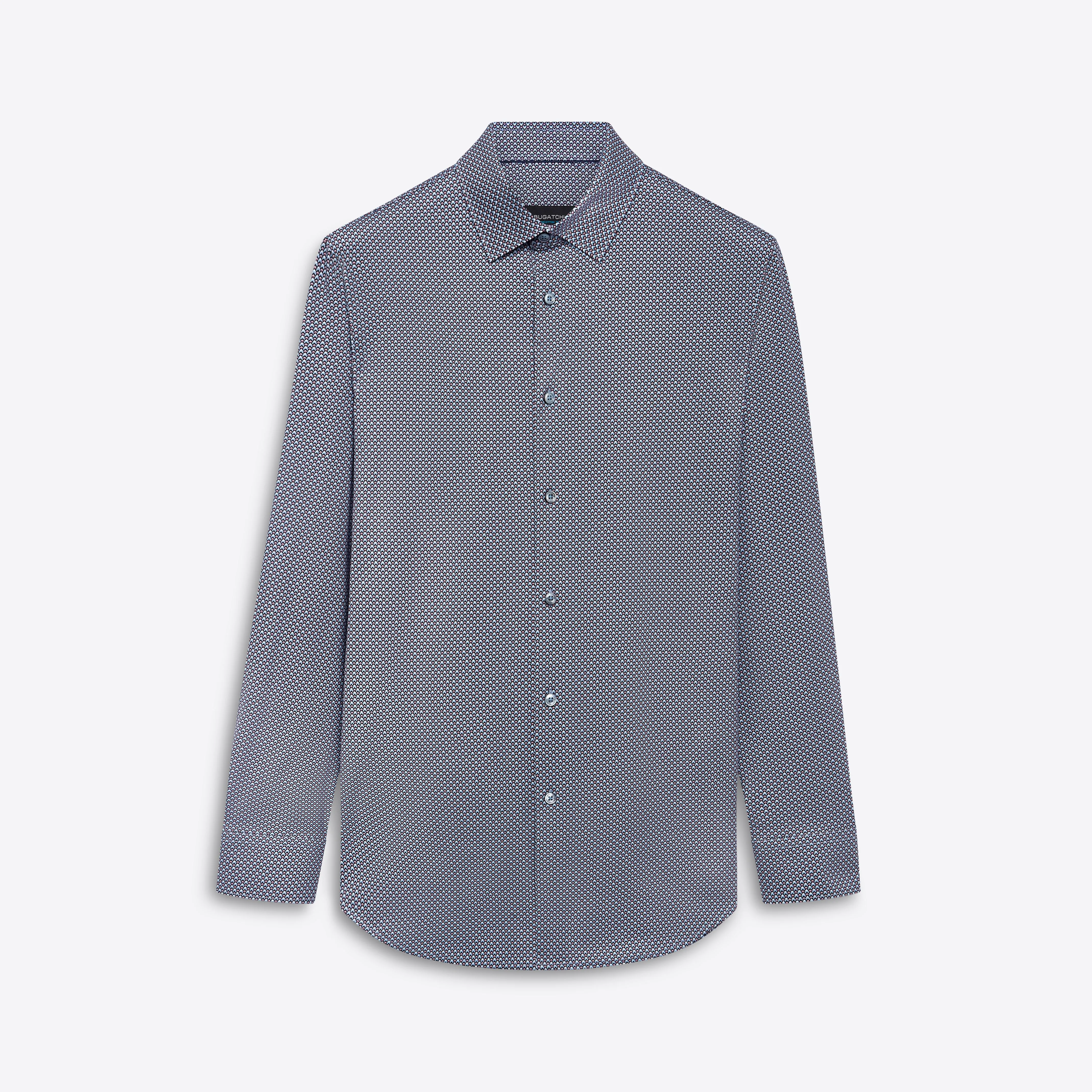 JAMES Geometric Print OoohCotton Shirt
