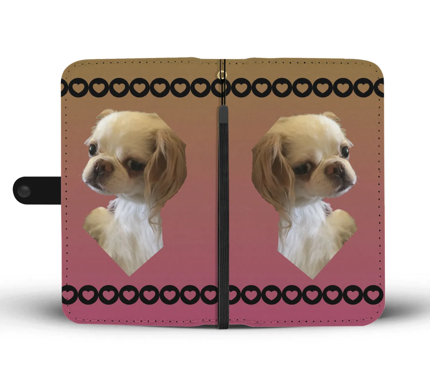 Japanese Chin Phone Case Wallet 2