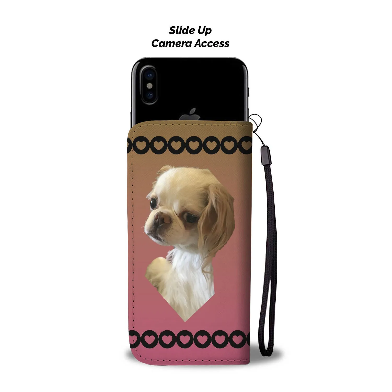 Japanese Chin Phone Case Wallet 2