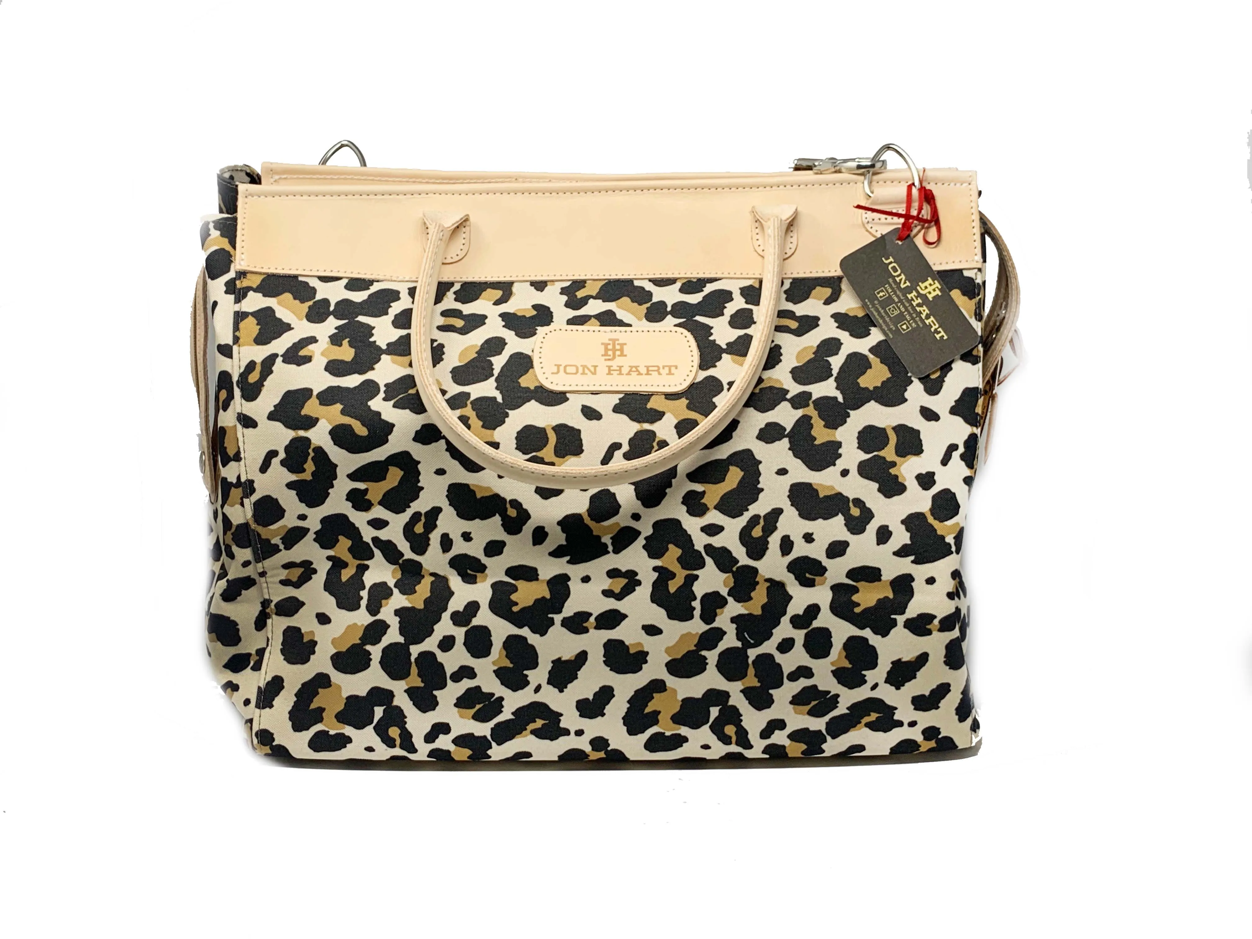 Jon Hart Burleson Bag - Leopard