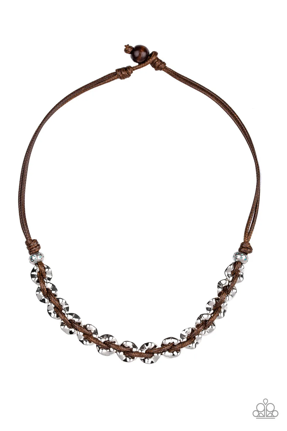 Joy Riding - Brown Urban Necklace