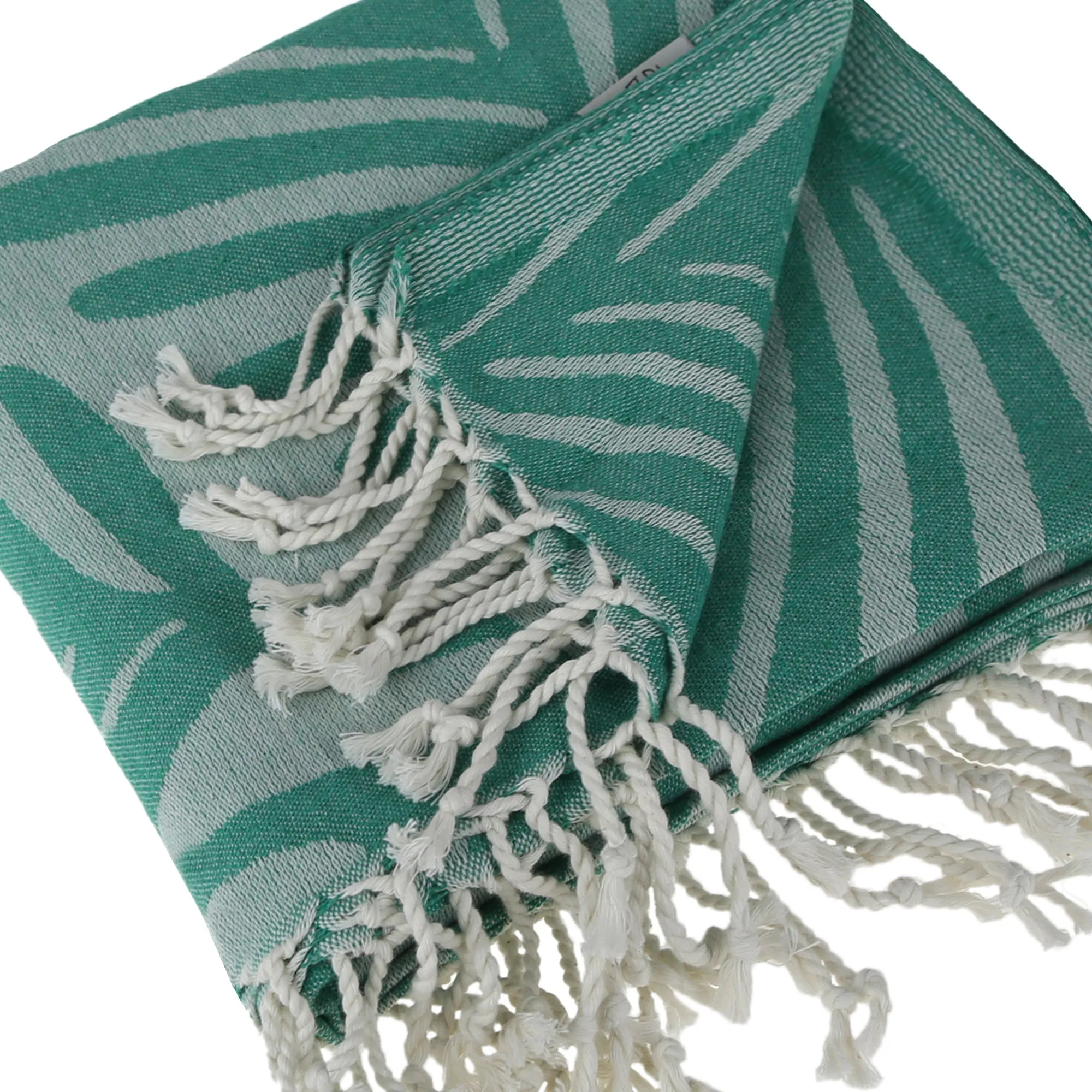 Jungle Peshtemal Pure Cotton Beach Towel by La'Hammam