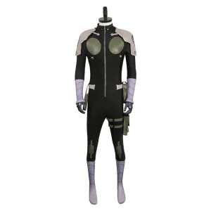 Kaijuu 8-gou Hibino Kafka Anime Character Black Team Uniforms Cosplay Costume Outfits Halloween Carnival Suit
