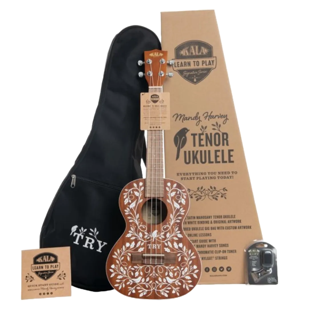Kala Mandy Harvey Learn To Play Signature Series Tenor Ukulele
