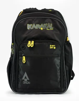 Karakal Pro Tour 30 2.0 Badminton Backpack - Black