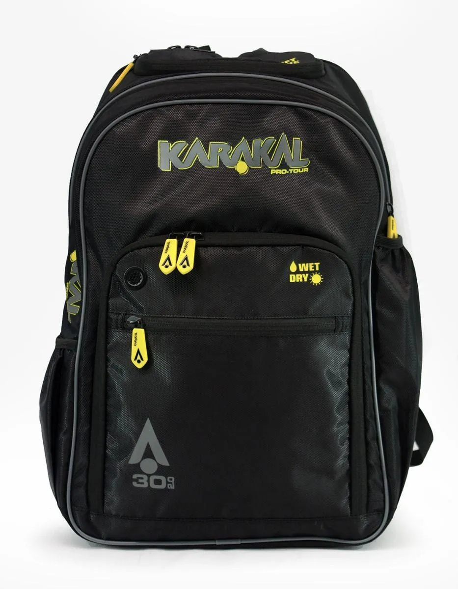 Karakal Pro Tour 30 2.0 Badminton Backpack - Black