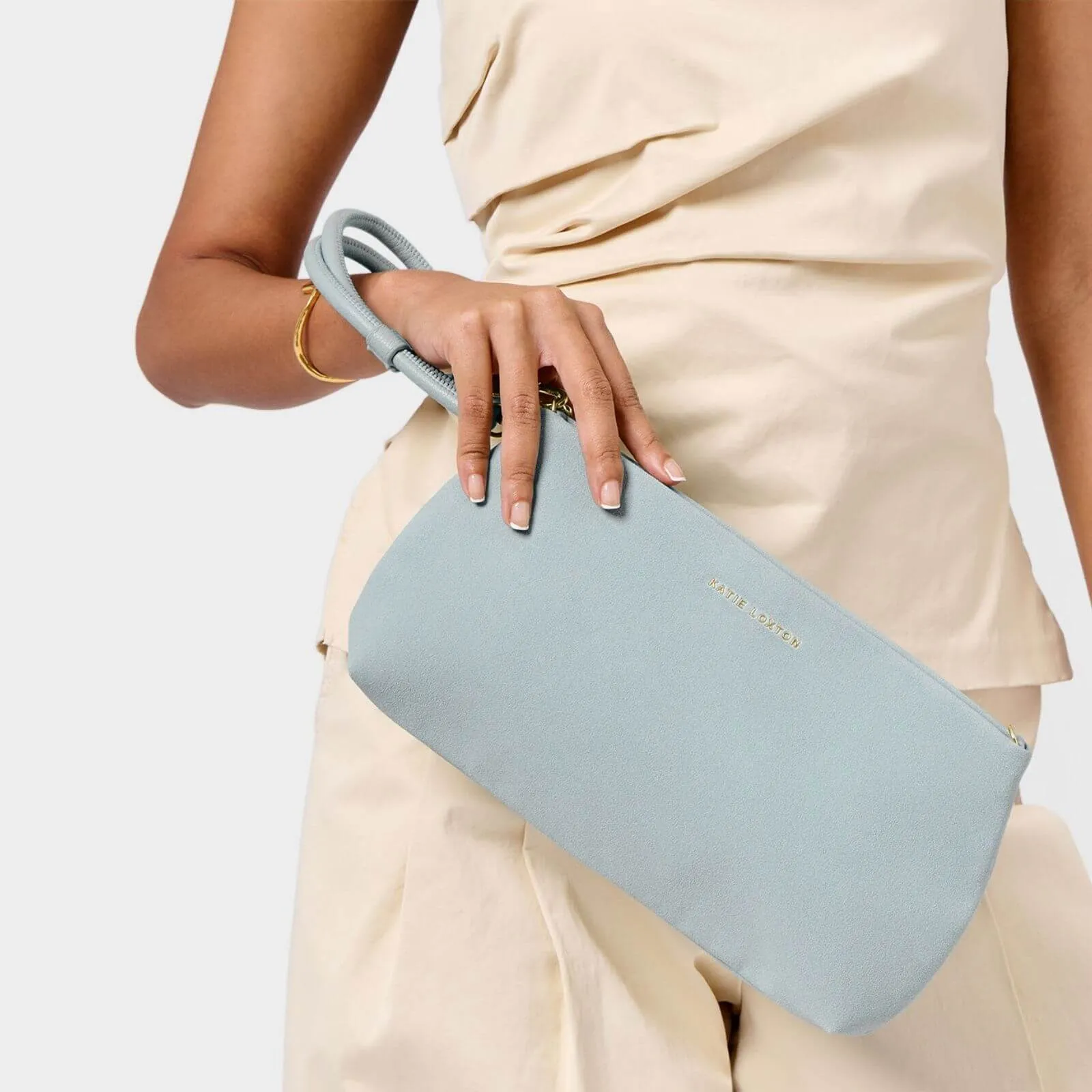 Katie Loxton Asha Small Clutch Bag - Blue