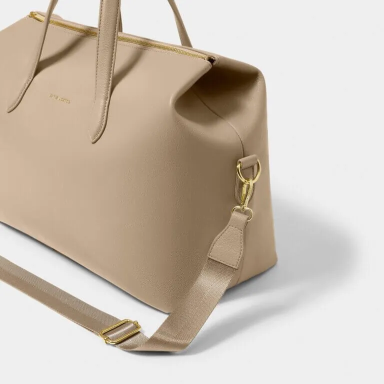Katie Loxton Milan Cabin Bag - Light Taupe