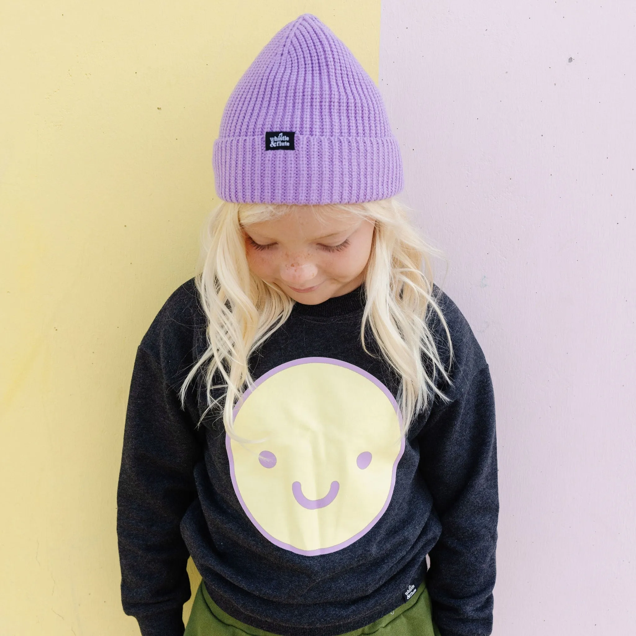 Kawaii Happy Face Sweatshirt