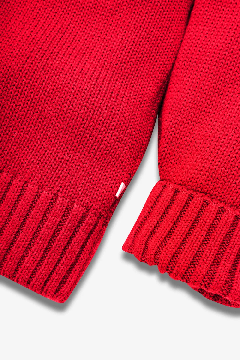 Kids Snowflake Chunky Cotton Slouch Christmas Jumper