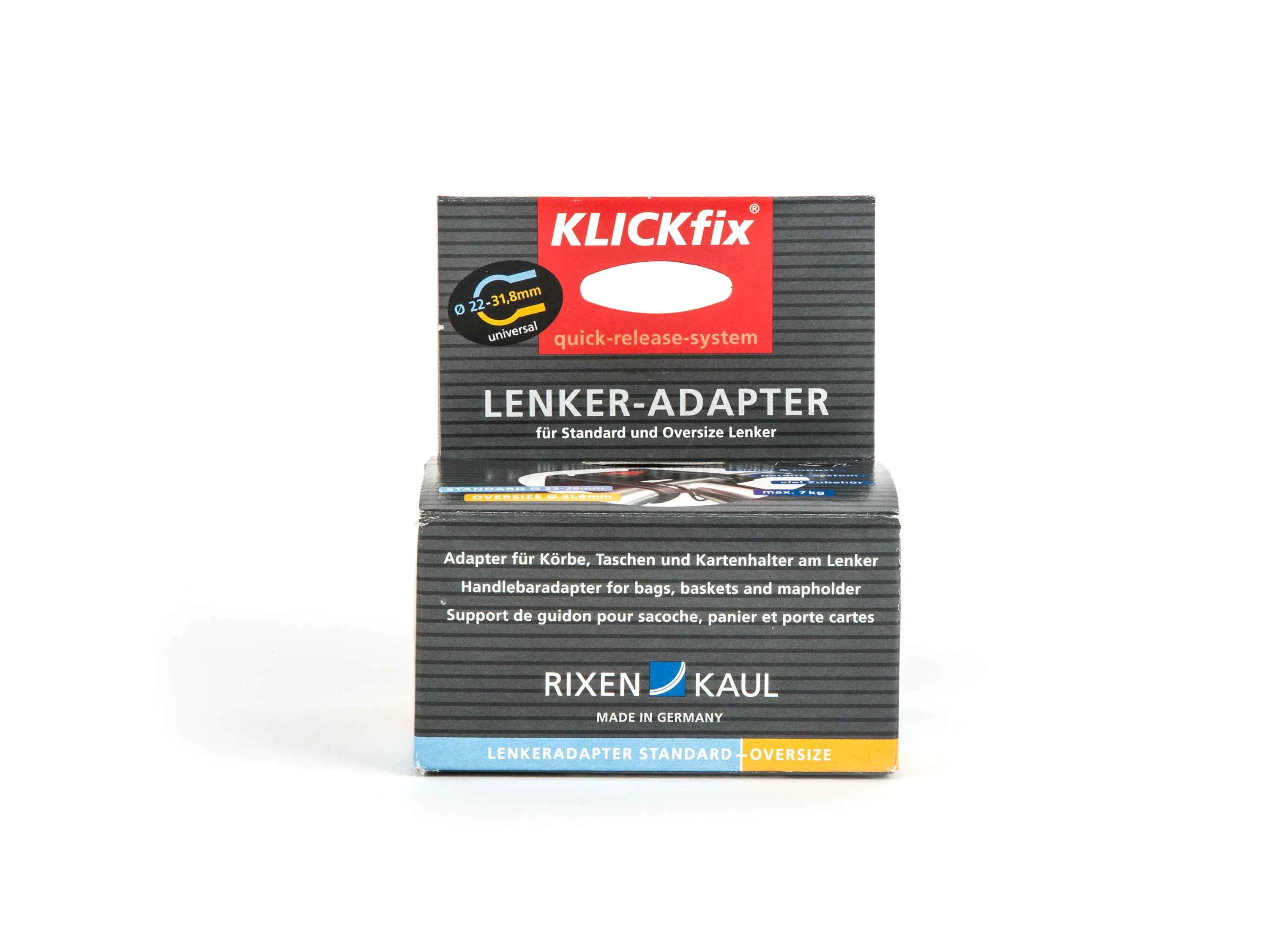 KLICKfix - Handlebar Adapter Standard   Oversize