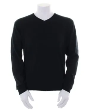Knitted Kustom Kit Men's Arundel V Neck Uniform Sweater-KK352