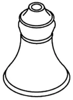 KOHLER K-73096-AF Skirt, Handle