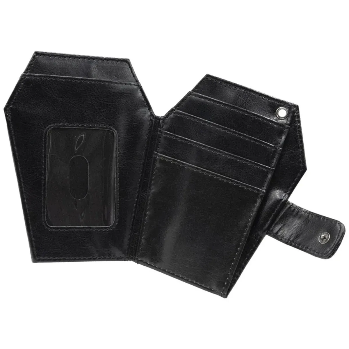 Kreepsville Elvira Coffin Wallet, Monster Hands Gothic Purse