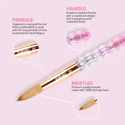 KS Acrylic Brush #16 - Kolinsky