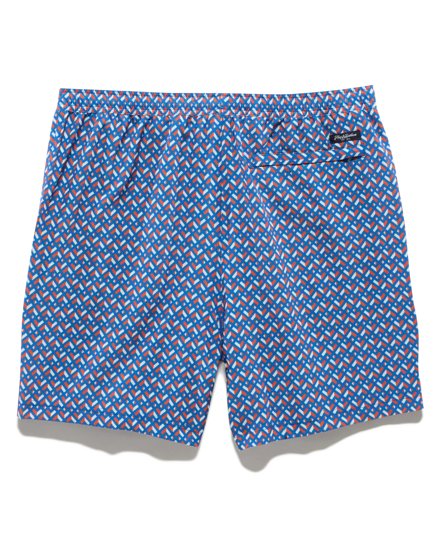LABELLE GEO PRINT SWIM SHORT - 6.5” INSEAM