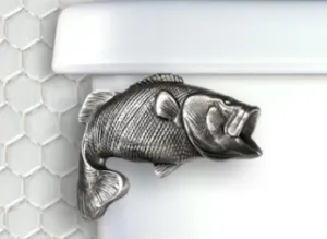 Large Mouth Bass Toilet Handle