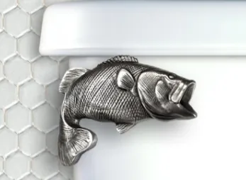 Large Mouth Bass Toilet Handle