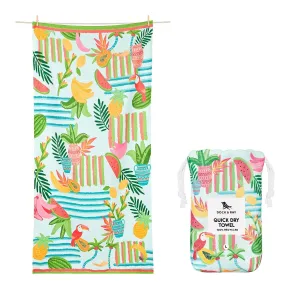 Large Quick Dry Towel - Tropicana Treat