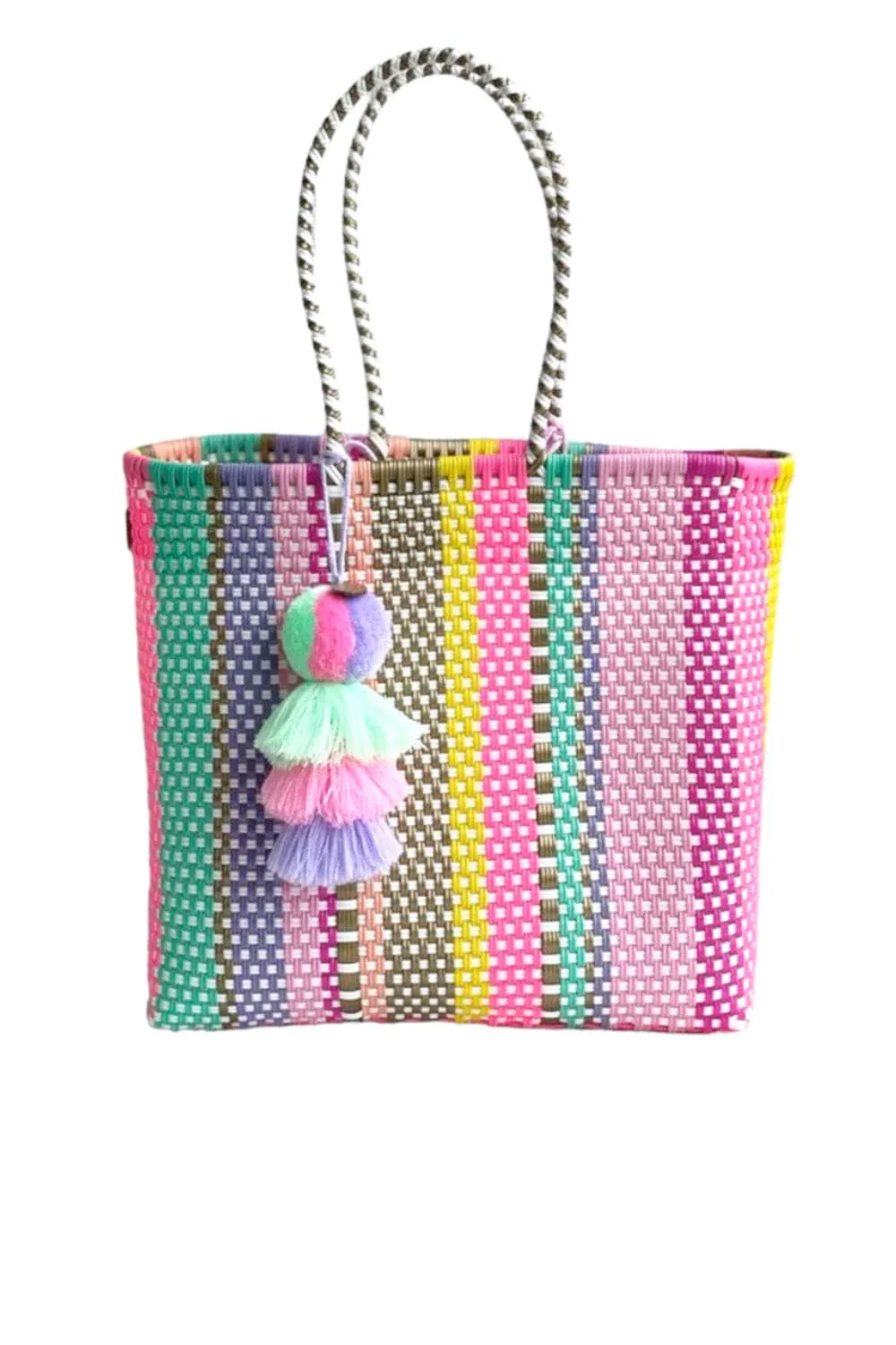 Large Sunshine Rain Citron Tote