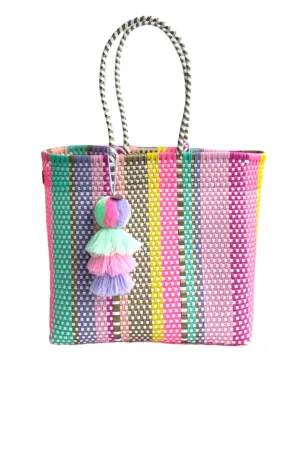 Large Sunshine Rain Citron Tote