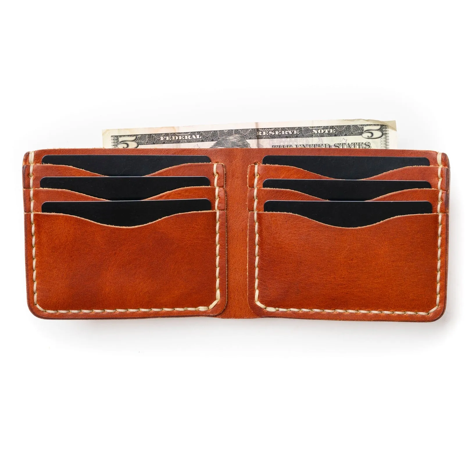 Last Batch: Traditional Leather Wallet - English Tan