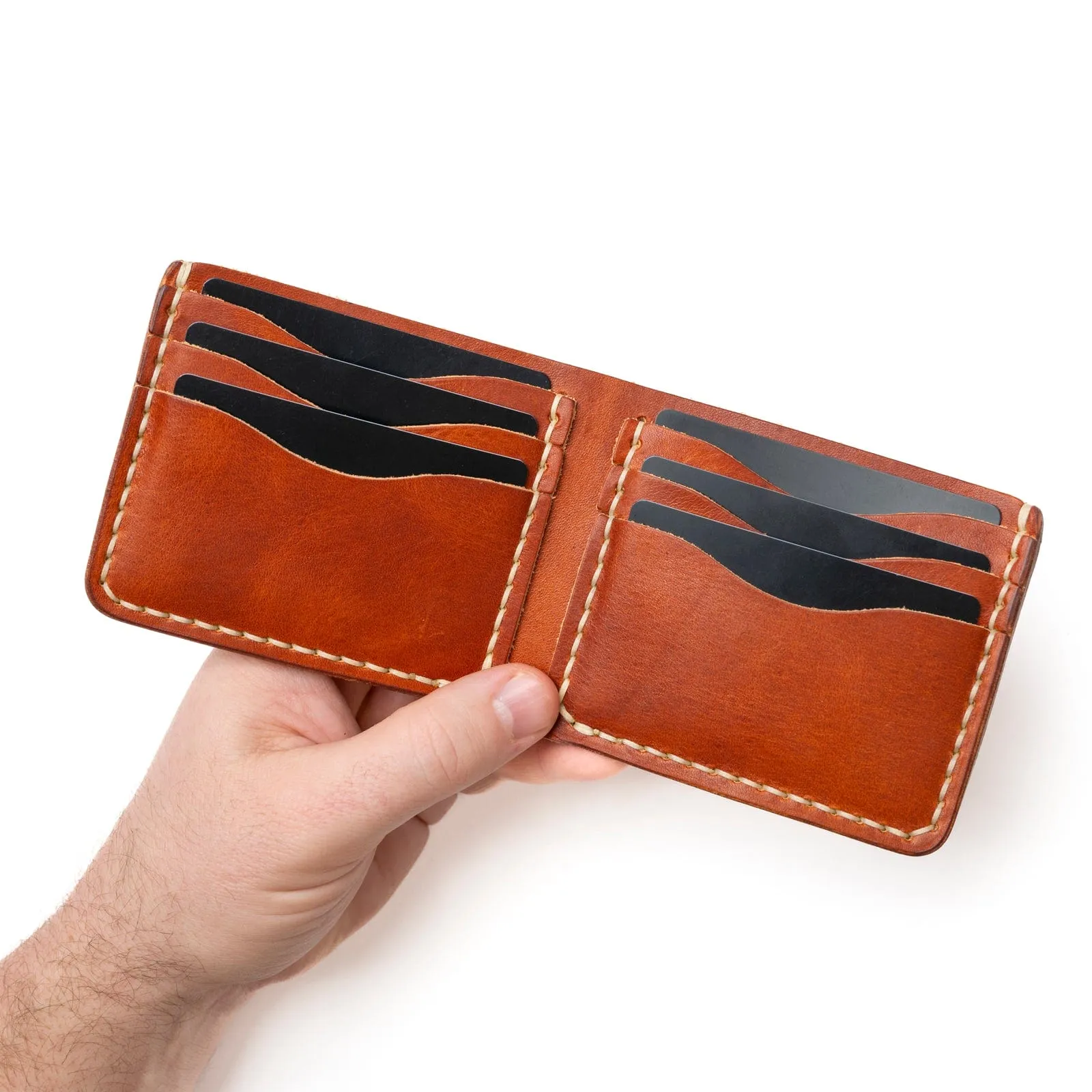 Last Batch: Traditional Leather Wallet - English Tan