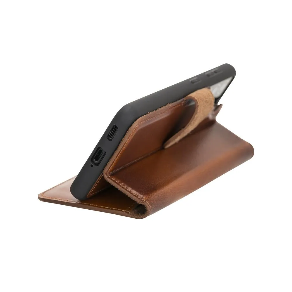 Leather Wallet Case for Samsung Galaxy S21 Ultra